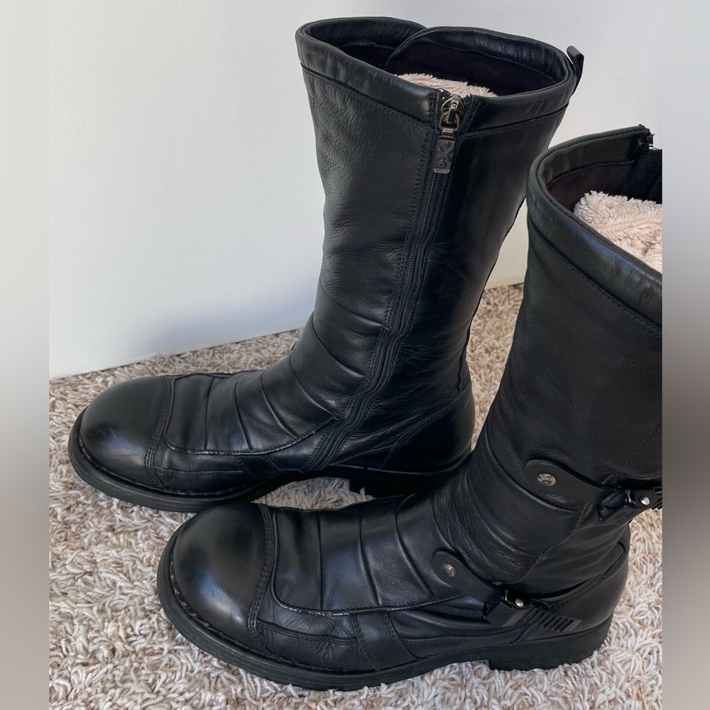 OXS Italian leather boots, EU size 39, US women size 8.5.